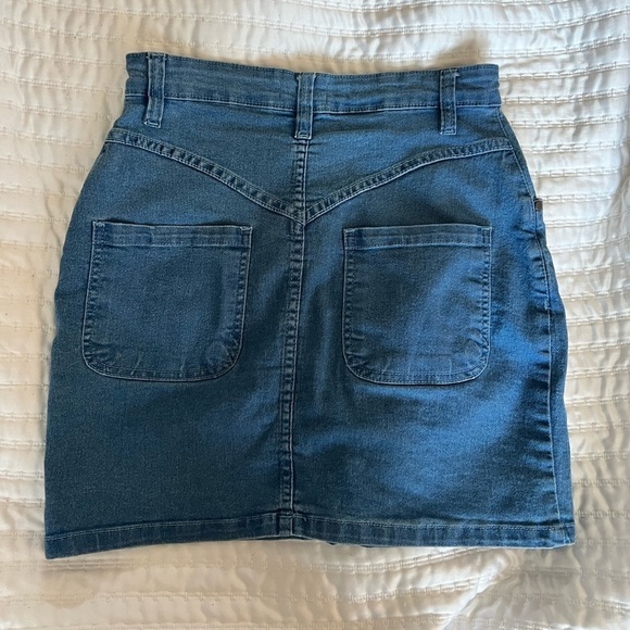 DENIM Pencil Skirt - Picture 2 of 3